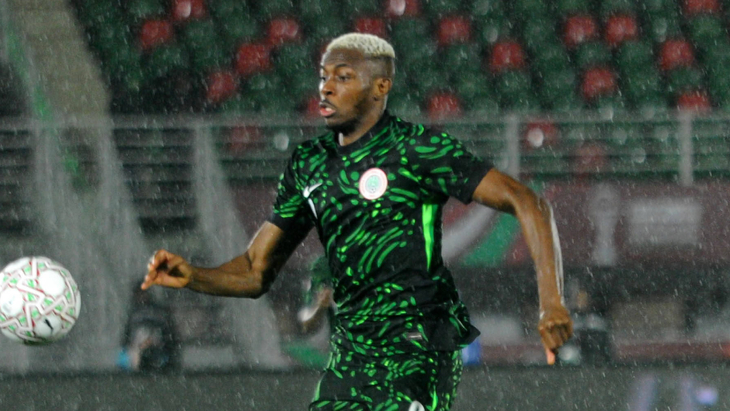 Виктор Осимхен — нападающий сборной Нигерии