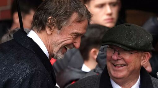 Сэр Джим Рэтклифф и сэр Алекс Фергюсон