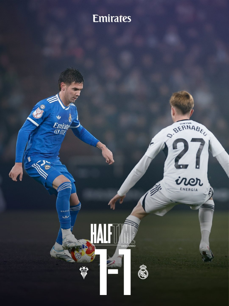 Итог первого тайма