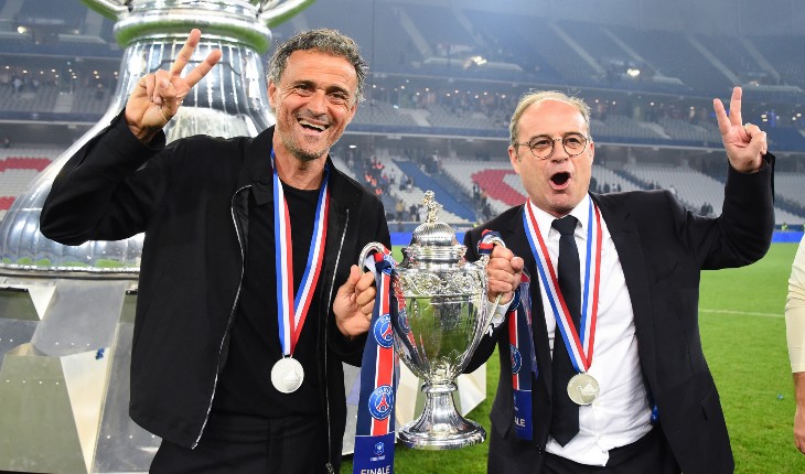 Луис Энрике и Луиш Кампуш