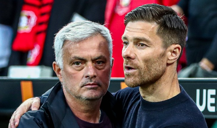 Жозе Моуринью и Хаби Алонсо