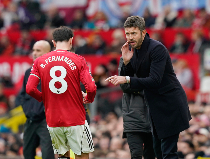 Бруну Фернандеш и Майкл Каррик