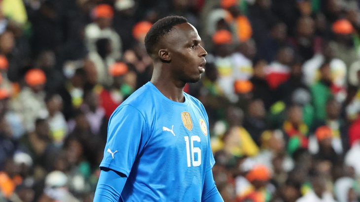 Эдуар Менди — голкипер сборной Сенегала