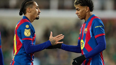 Рафинья и Ламин Ямаль 