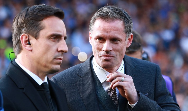 Гари Невилл и Джейми Каррагер