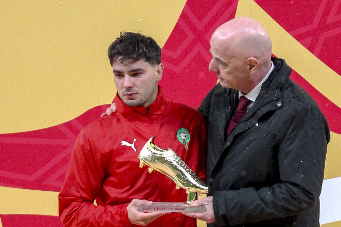 Браим Диас и Джанни Инфантино 