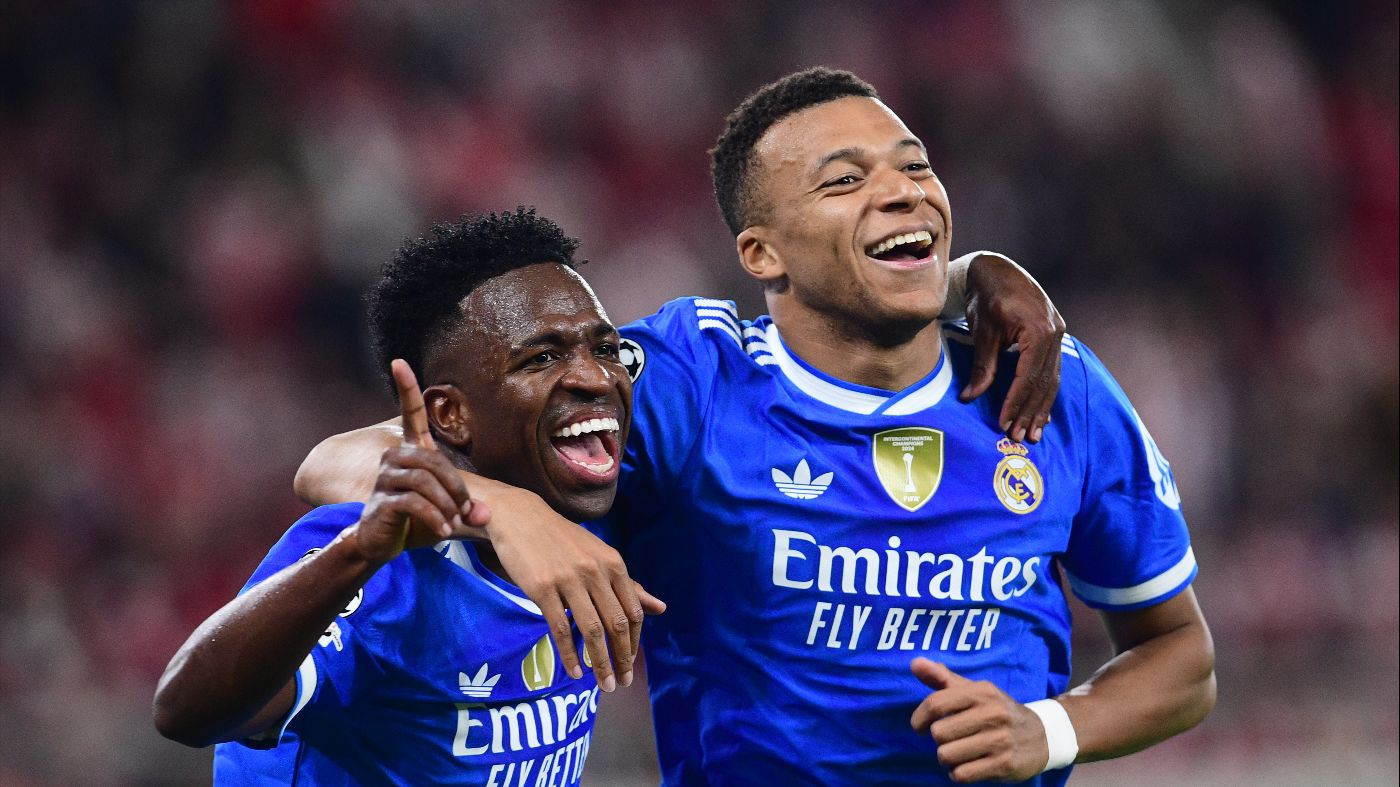 Винисиус Жуниор и Килиан Мбаппе