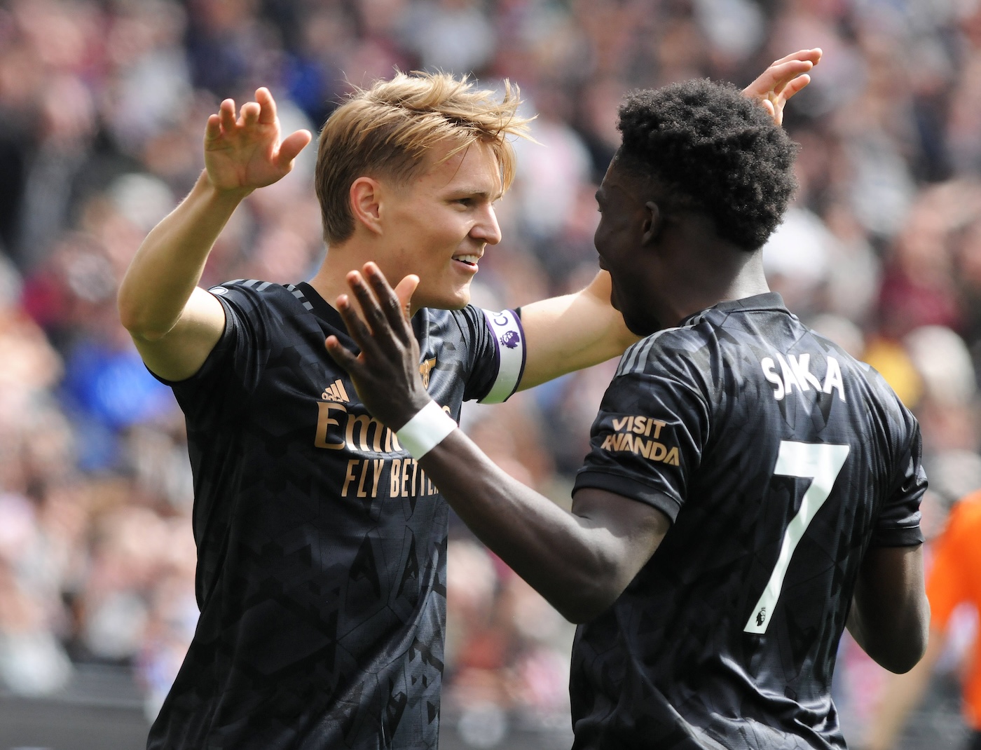 Мартин Эдегор и Букайо Сака