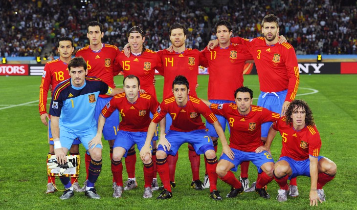 Сборная Испании на ЧМ-2010