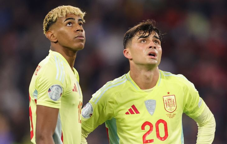 Ламин Ямаль и Педри