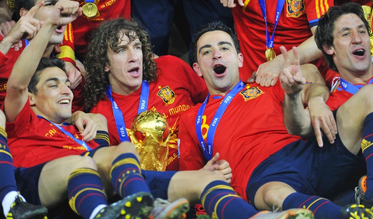 Сборная Испании — 2010