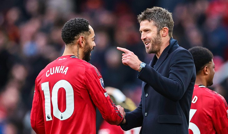 Матеус Кунья и Майкл Каррик