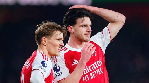 Мартин Эдегор и Деклан Райс