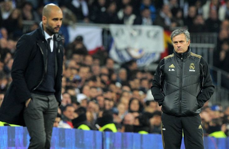 Хосеп Гвардиола и Жозе Моуринью