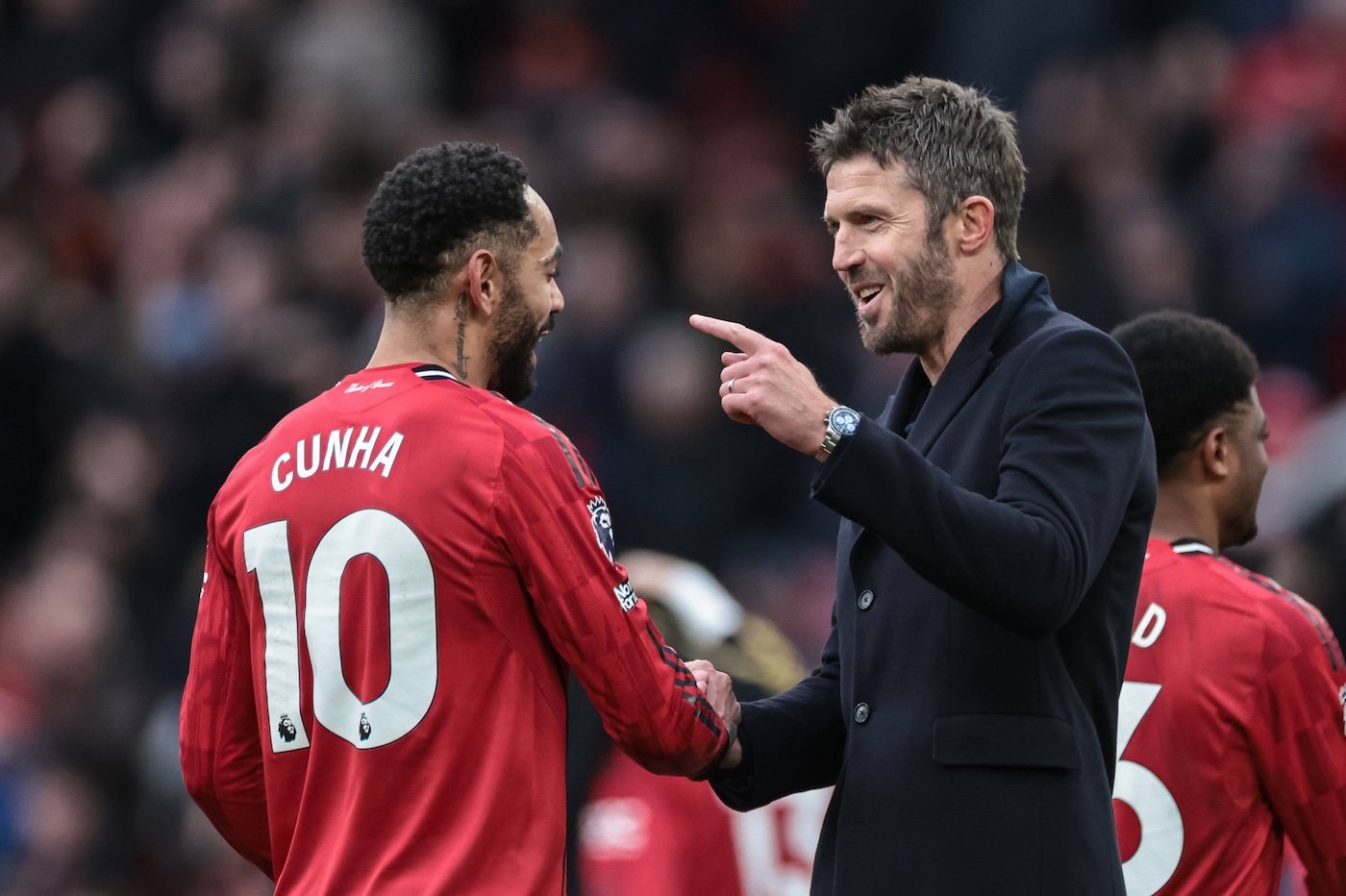 Матеус Кунья и Майкл Каррик