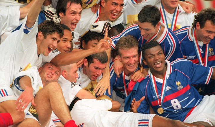 Сборная Франции — чемпион мира 1998 года
