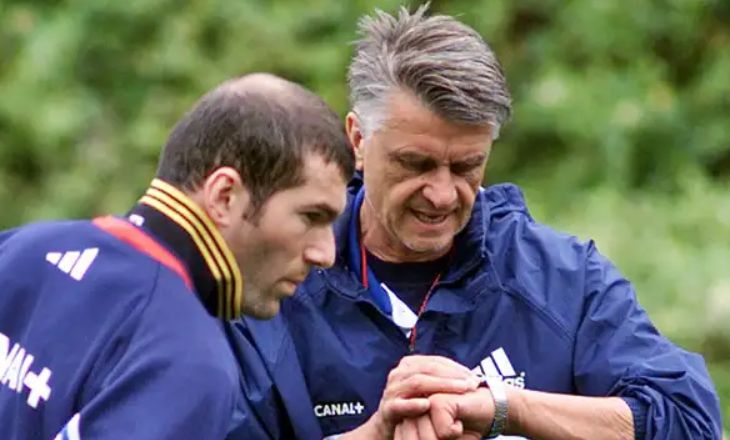 Зинедин Зидан и Эме Жаке