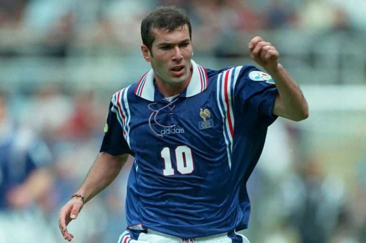 Зинедин Зидан на Евро-1996