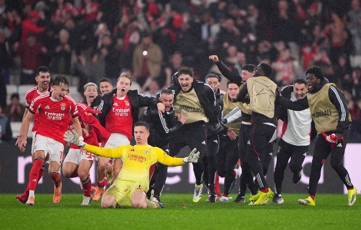 Анатолий Трубин после гола в ворота «Реала»