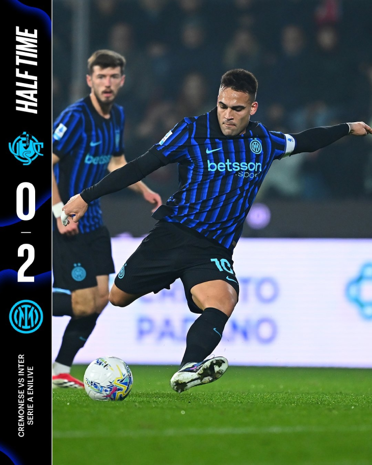 Итог первого тайма