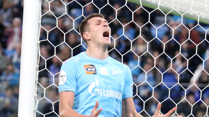 Александр Соболев — нападающий «Зенита»