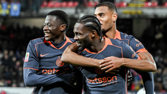 Игроки «Интера» празднуют гол