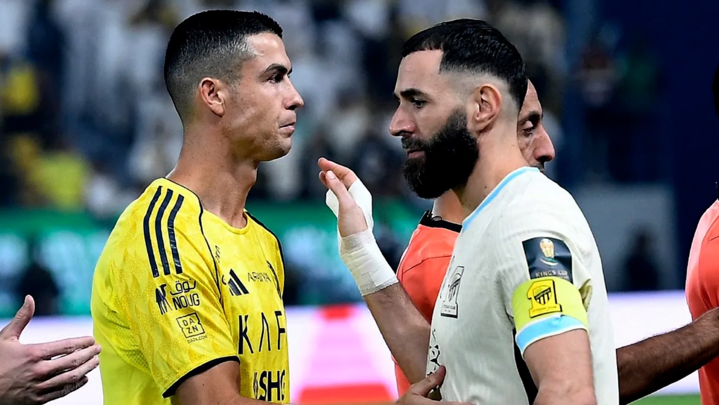 Криштиану Роналду и Карим Бензема