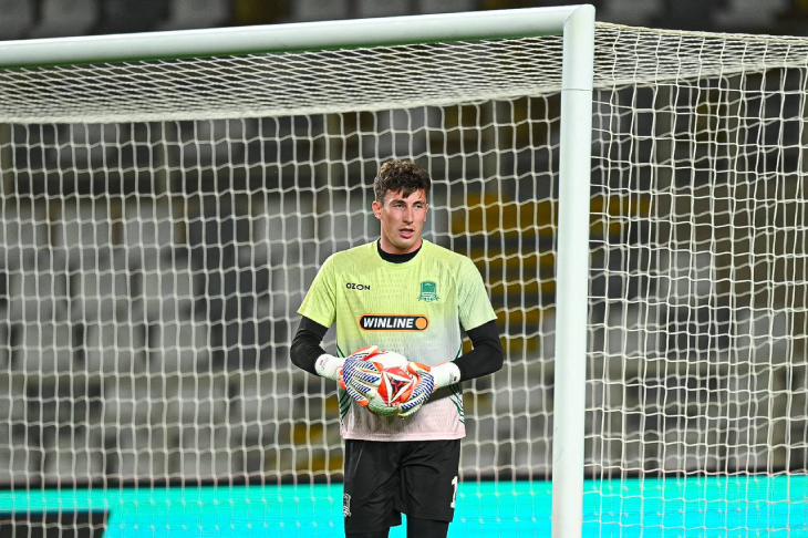 Станислав Агкацев на разминке