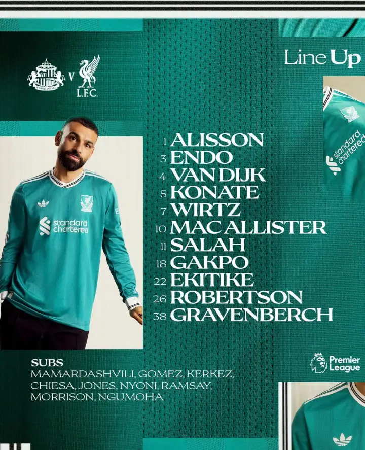 Стартовый состав «Ливерпуля»