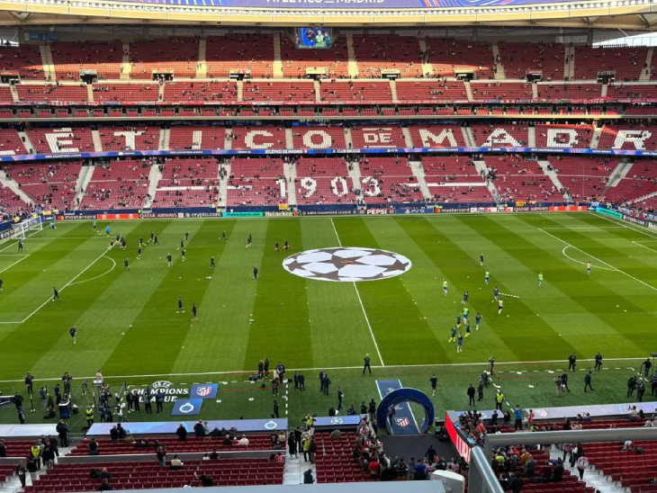 «Метополитано» до матча