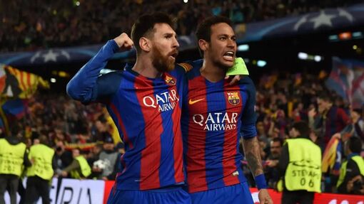 Лионель Месси и Неймар