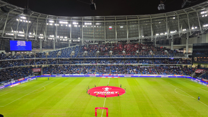 «ВТБ Арена» перед матчем