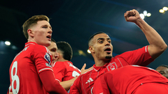 Игроки «Ноттингема» празднуют гол