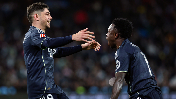 Федерико Вальверде и Винисиус Жуниор