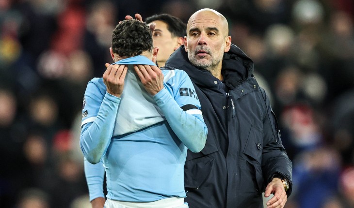 Фил Фоден и Хосеп Гвардиола