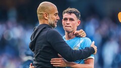 Хосеп Гвардиола и Фил Фоден