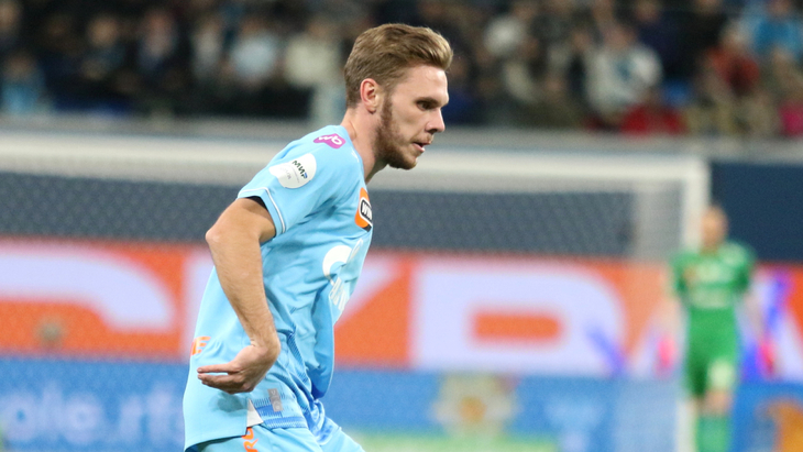 Максим Глушенков — нападающий «Зенита»