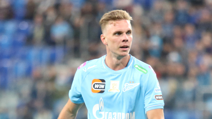 Максим Глушенков — нападающий «Зенита»