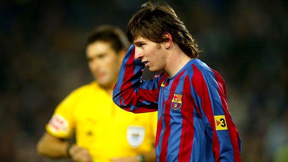 Лионель Месси в «Барселоне», 2005 год