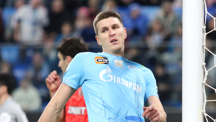 Александр Соболев — нападающий «Зенита»