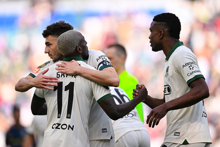 Игроки «Краснодара» празднуют гол