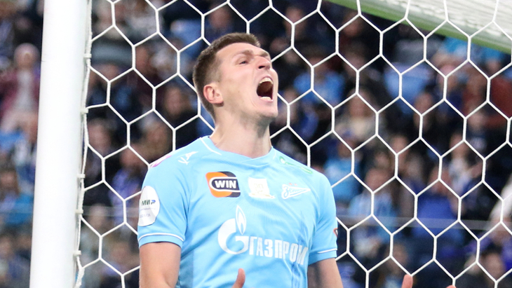 Александр Соболев — нападающий «Зенита»