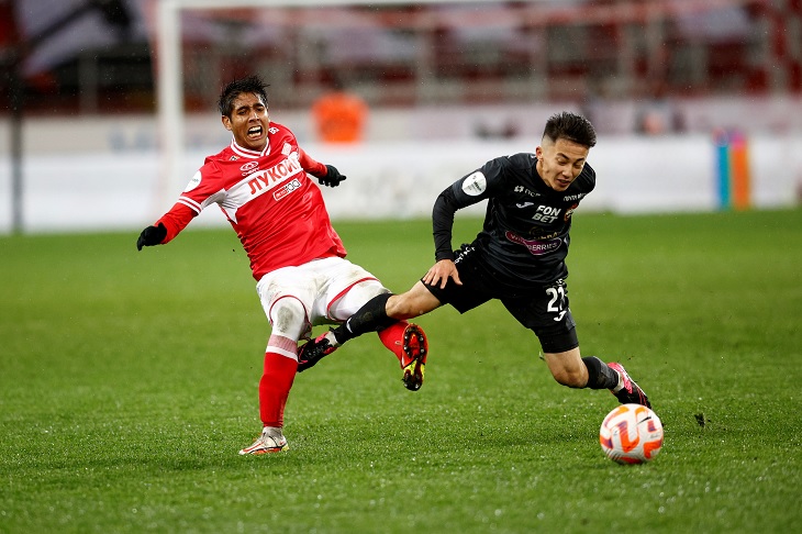 Алексис Дуарте и Аббосбек Файзуллаев