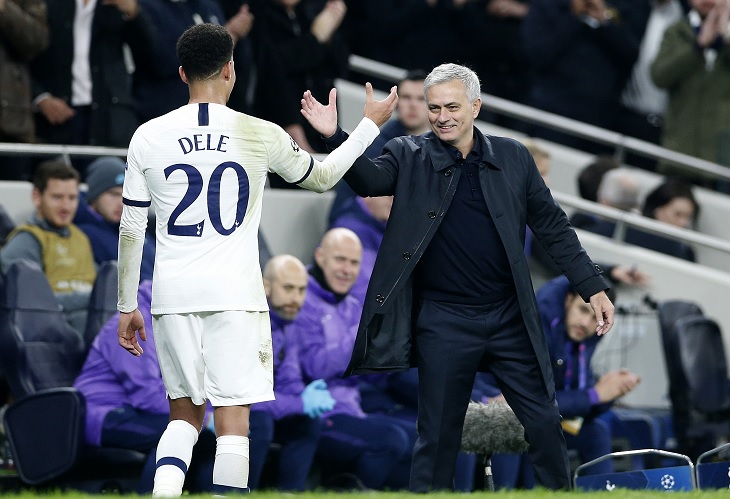 Дели Алли и Жозе Моуринью