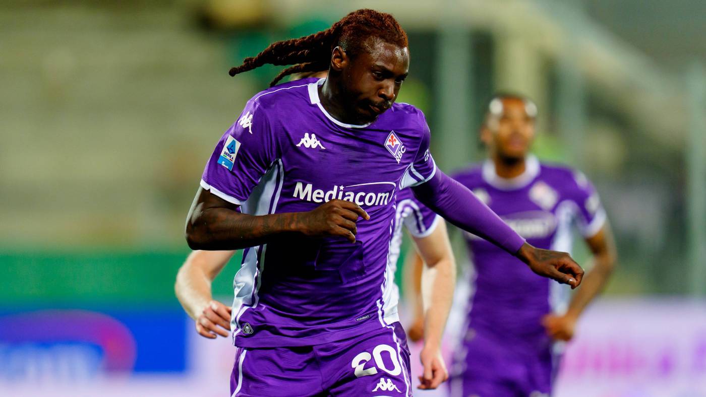 Игривый Мойзе Кен после забитого гола