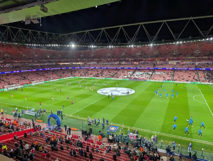 Предматчевая разминка