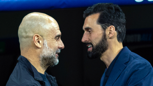 Пеп Гвардиола и Альваро Арбелоа 