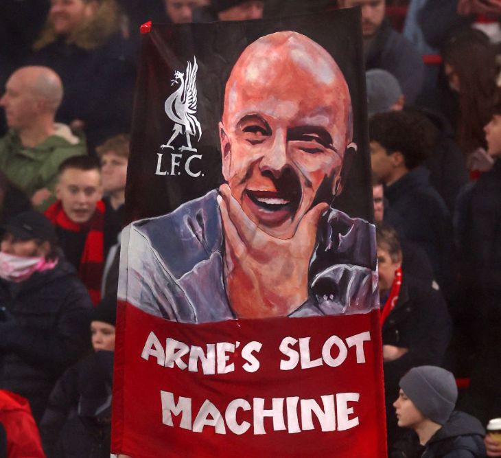 Баннер в честь Арне Слота