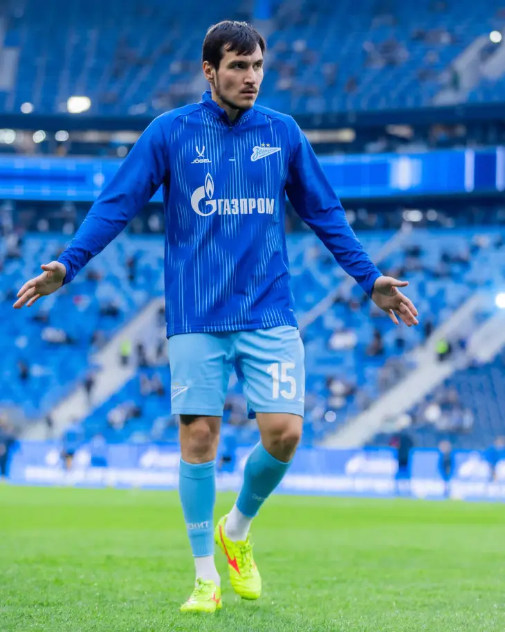 Разминка «Зенита»