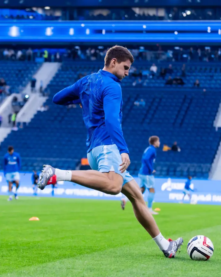 Разминка «Зенита»